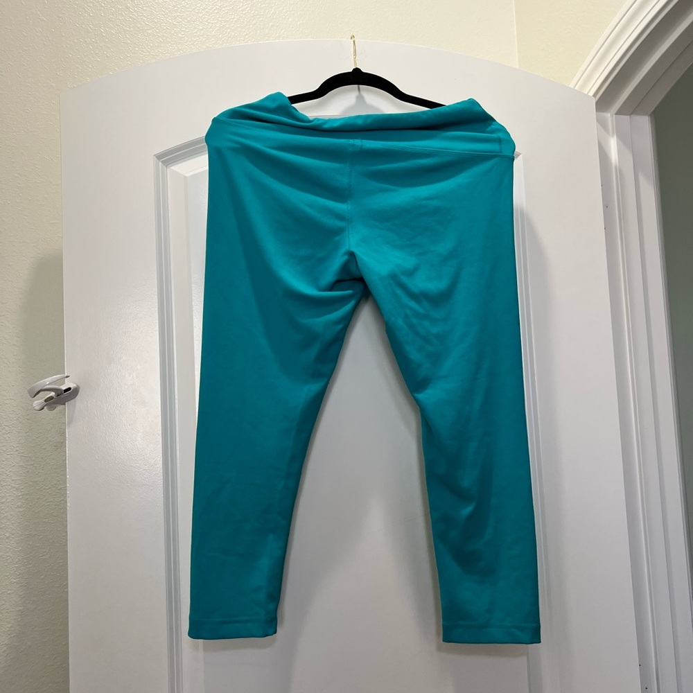 Workout pants - teal - extra large
